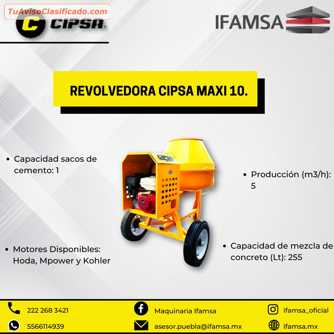 Revolvedora Para Concreto Cipsa Maxi Ferreter A Herramientas