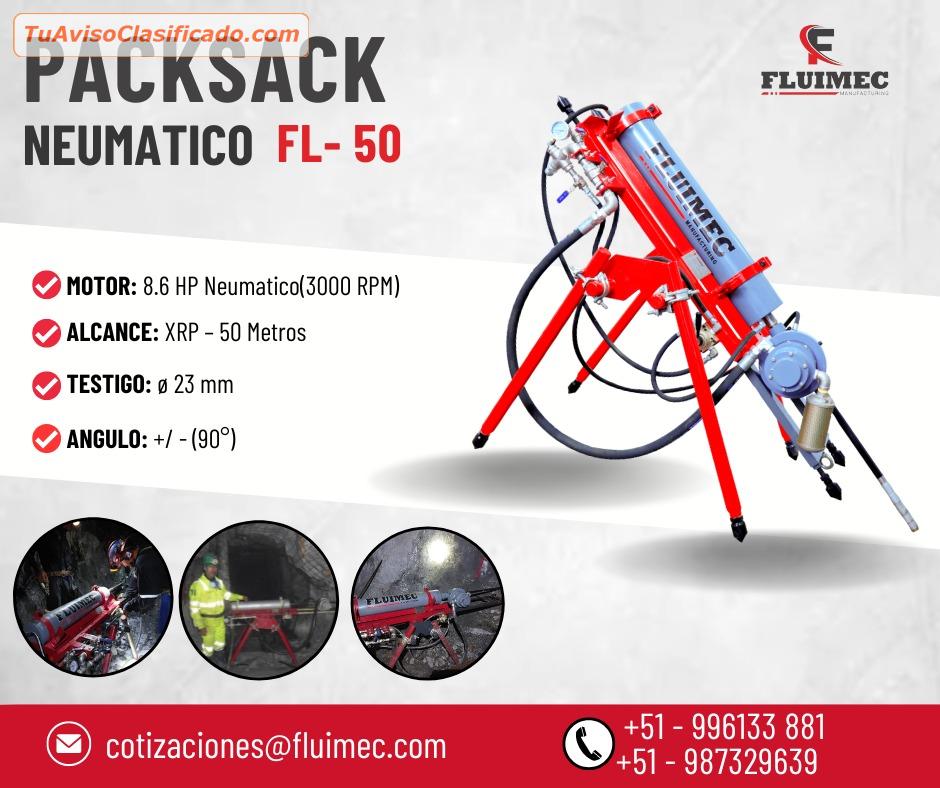 Packsack Neumatica Fl Miner A Equipo De Perforaci N Neumatica