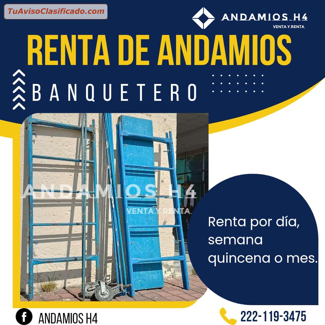 Renta De Andamio Banquetero Y Accesorios Ferreter A Herramienta